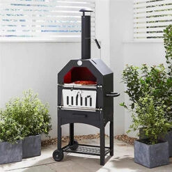 3 In 1 Multi-Functional BBQ, Smoker & Pizza Oven