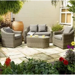 4 Seater Deluxe Bunbury Sofa Garden Set