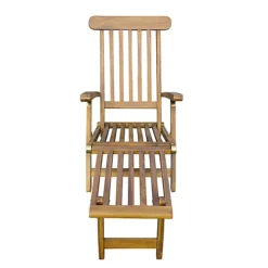 Bantham Teak Hardwood Steamer Lounger -Sansisbar Store bantham teak hardwood steamer lounger5053360869171 04c MP