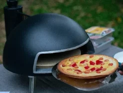 Campfire Gas Fired Pizza Oven Outdoor Portable For Authentic Stone Baked Pizzas Great Addition For Outdoor Feasts