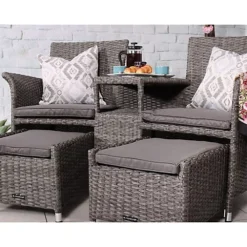 Companion Garden Set With Pull-Out Footstools Including Cushions -Sansisbar Store companion garden set with pull out footstools including cushions9502922883897 05c MP