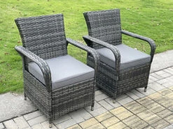 Sansisbar Store -Sansisbar Store fimous rattan garden furniture dining set table and chair sets pe wicker patio outdoor 4 chairs plus round table9331632435511 02c MP