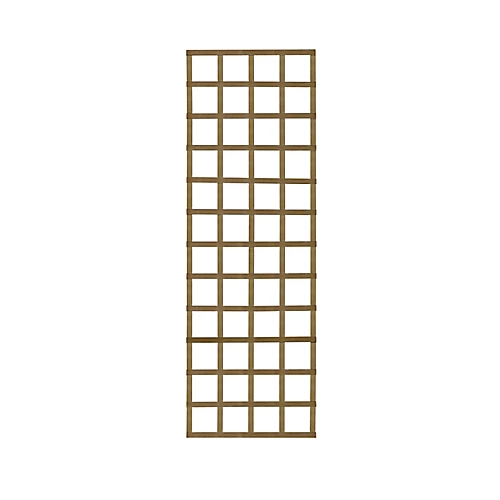 Forest Garden 6ft Square European Softwood Trellis Panel (W)61cm X (H)183cm 1 Forest Garden 6ft Square European Softwood Trellis Panel (W)61cm X (H)183cm