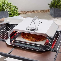 Sansisbar Store 23 Mini Outdoor Portable BBQ Pizza Oven