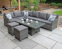 Paris 7pc Deluxe Modular Corner Dining Set -Sansisbar Store paris 7pc deluxe modular corner dining set5020125293526 03c MP