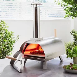 Portable Multi Fuel Pizza Oven - Stainless Steel