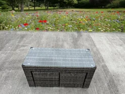 RATTAN WICKER GARDEN OUTDOOR 3 THREE SEATER SOFA CONSERVATORY FURNITURE PATIO COFFEE TABLE STOOLS STORAGE DINING SET GREY -Sansisbar Store rattan wicker garden outdoor 3 three seater sofa conservatory furniture patio coffee table stools storage dining set grey5060747360459 04c MP