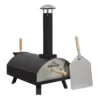Sealey / Dellonda Portable Wood-Fired 14" Pizza Oven And Smoking Oven, Black/Stainless Steel (DG10)