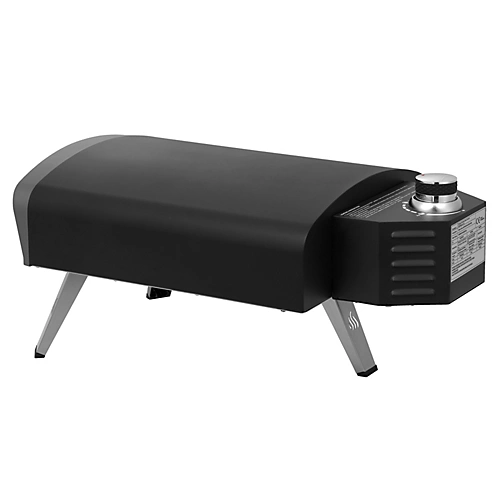 Tepro High Performance Table Top Gas Fired Pizza Oven - Aluminium/Stainless Steel - L64.2 X W37.2 X H31 Cm - Black 3 Tepro High Performance Table Top Gas Fired Pizza Oven - Aluminium/Stainless Steel - L64.2 X W37.2 X H31 Cm - Black - Image 3