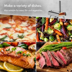 VonHaus Pizza Oven Outdoor, Tabletop Pizza Oven W/ Pizza Stone, Removable Chimney, Steel Foldable Legs, 13 Inch Pizza -Sansisbar Store vonhaus pizza oven outdoor tabletop pizza oven w pizza stone removable chimney steel foldable legs 13 inch pizza5056115790959 03c MP