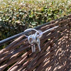 Willow Wheelie Bin Screen Metal Frame (Double) -Sansisbar Store willow wheelie bin screen metal frame double 5060266594045 06c MP